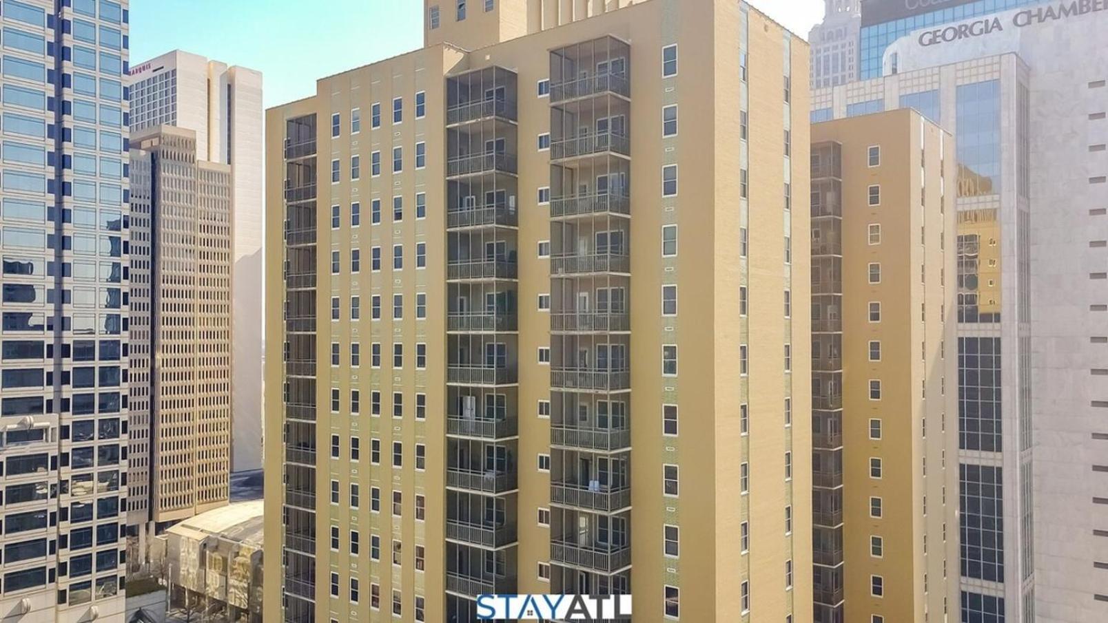 High Rise Downtown Condo With Skyline View 애틀랜타 외부 사진
